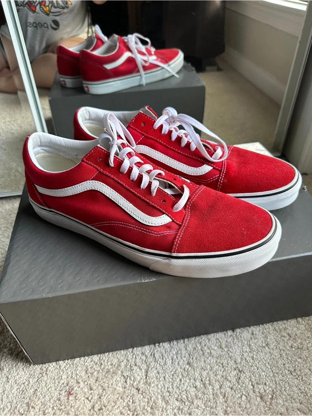 Vans Old Skool Men’s Low-Top Sneakers - Picture 1 of 6